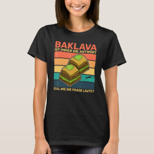 Camiseta Baklava Grécia Culinária Creta Atenas Férias 10