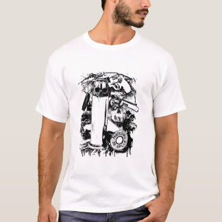 Camiseta bala mortal selvagem