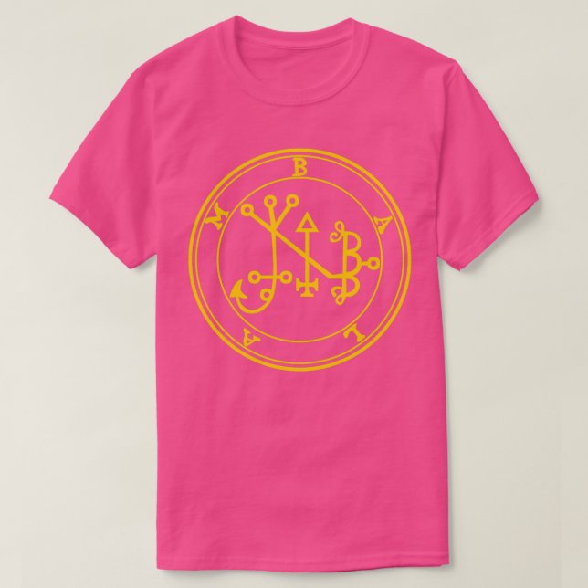 Camiseta Balam Sigil Forma seu futuro amarelo (Frente do Design)