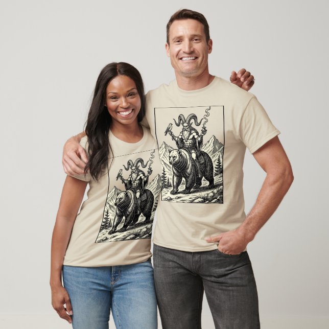 Camiseta Balan, Falcão e Urso (Unissex)