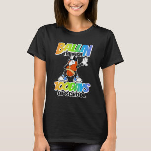 Camiseta Balança até 100 dias de escola - Pé de Bater