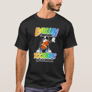 Camiseta Balança até 100 dias de escola - Pé de Bater