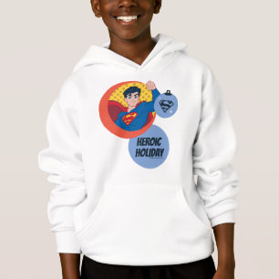 Camiseta Balança de Feriado do Super-Homem da Liga da Just