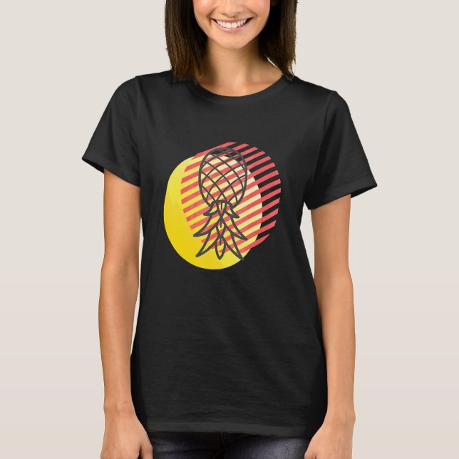 Camiseta Balançadores de Abacaxi Invertido Retro  1 (Frente)