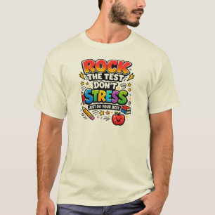 Camiseta Balance-se na Prova Não se Estresse Apenas Faça o 