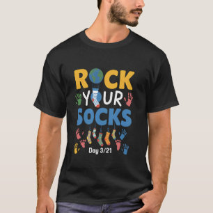 Camiseta Balance Socks Para Dia Mundial Da Síndrome De Down