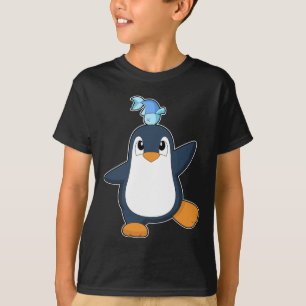 Camiseta Balanceamento de Peixe Pinguim