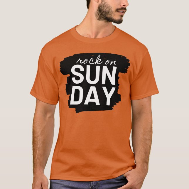 Camiseta Balancem no domingo amigos (Frente)