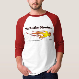 Camiseta Balancins católicos - rotulação preta