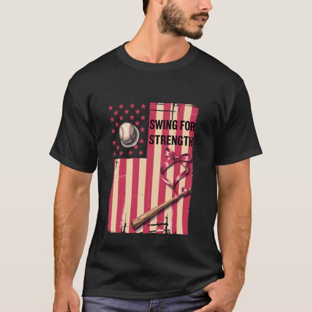 Camiseta Balanço para Beisebol de Força (Frente)