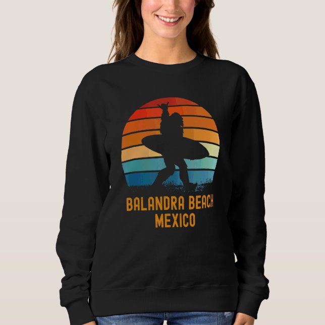 Camiseta Balandra Beach Mexico Sasquatch Souvenir 1 (Frente)