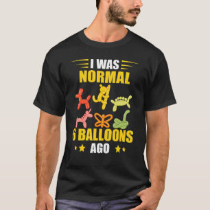 Camiseta Balão Artista 6 Ballons Ago Balão Twisting Ball