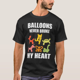 Camiseta Balão Artista Nunca Quebrou Balão Arrancando Balão