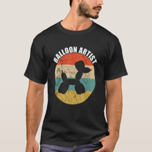 Camiseta Balão Artista Retro Vintage Balão Animal Balloo