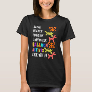 Camiseta Balão Artista Torcendo Felicidade Balão Animal T