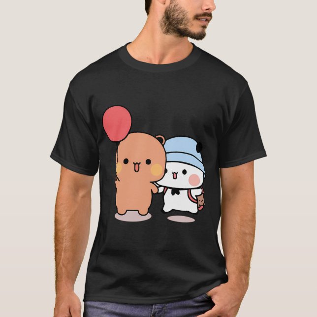 Camiseta Balão Bear E Panda Bubu Dudu (Frente)