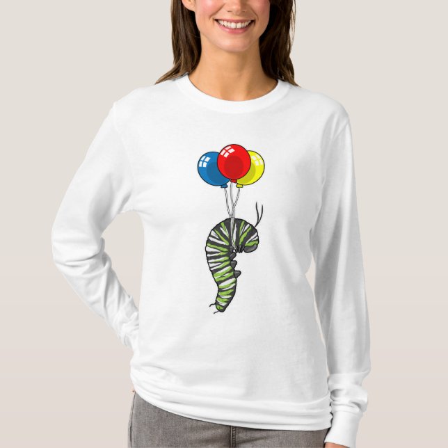 Camiseta Balão das Caterpilares (Frente)