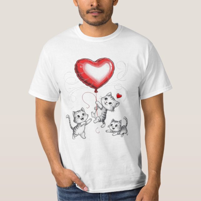 Camiseta balão de amor (Frente)