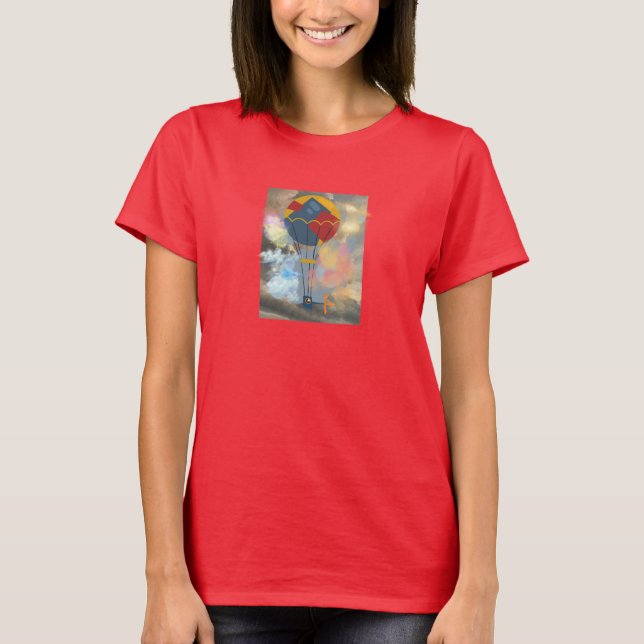 Camiseta Balão de ar quente (Frente)