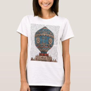 Camiseta Balão de Ar Quente Aerostático Montgolfier