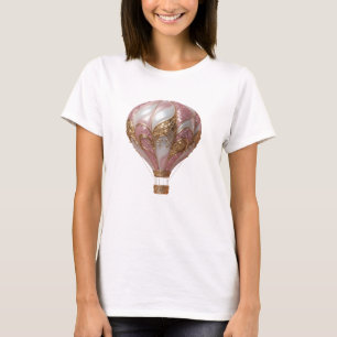 Camiseta Balão de Ar Quente Snappy Gold GLAMOUR DORADO