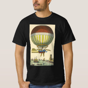 Camiseta Balão de Ar Quente Vintage de Ficção Científica St