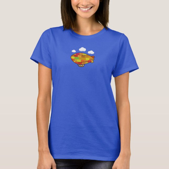 Camiseta Balão De Blimp Cinto Azul (Frente)