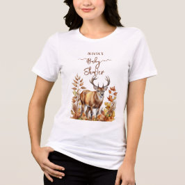 Camiseta Balão de Chá de fraldas de Caimento de Woodland