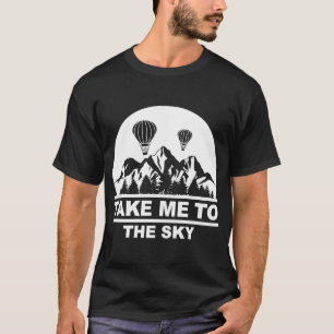 Camiseta Balão de gás de transporte de ar quente balonista