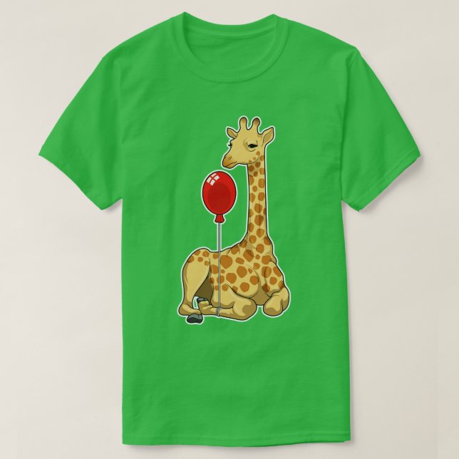 Camiseta Balão de Girafa 2 (Frente do Design)