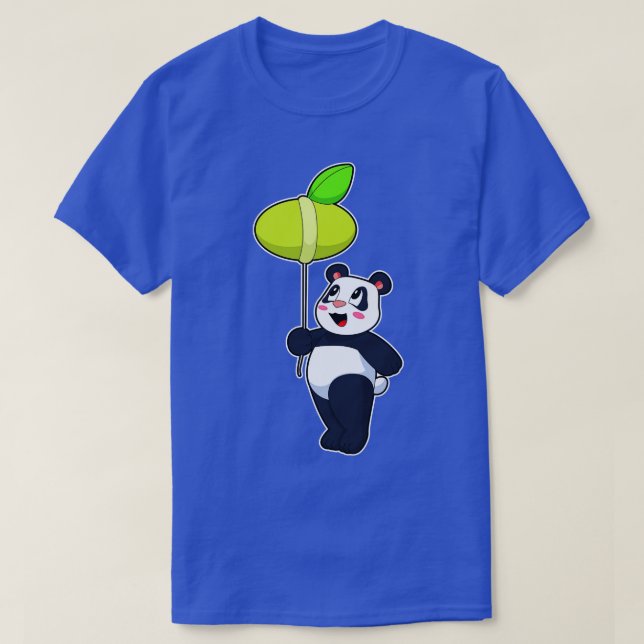 Camiseta Balão de Panda (Frente do Design)