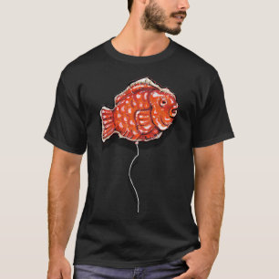 Camiseta Balão de Peixe de Sorvete