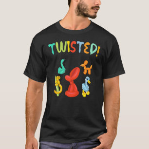 Camiseta Balão de Torção de Balão Modelagem Ballon Twister