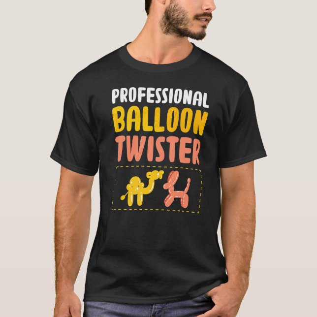 Camiseta Balão de Torção Profissional Modelo A (Frente)
