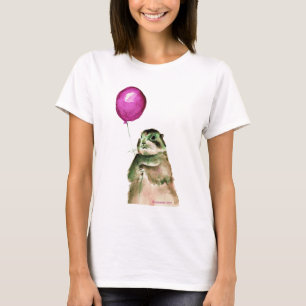 Camiseta Balão do cão de pradaria