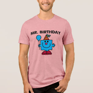 Camiseta Balão do feliz aniversario do Sr. Aniversário
