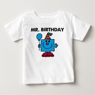 Camiseta Balão do feliz aniversario do Sr. Aniversário