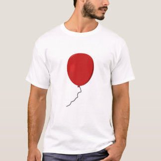 Camiseta balão vermelho