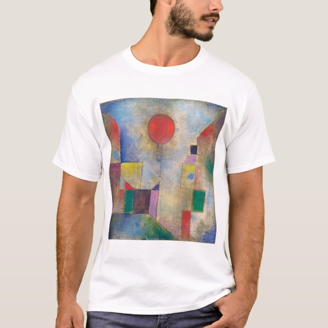 Camiseta Balão Vermelho, Klee (Frente)
