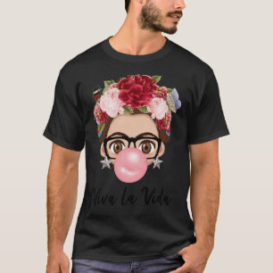 Camiseta Balão VI Frida Kahlo pintura para fãs Esse