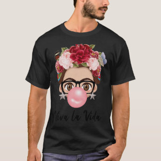 Camiseta Balão VI Frida Kahlo pintura para fãs Esse
