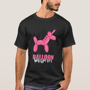 Camiseta Balão-Whisperer Unicórn Balão Animal Balão A