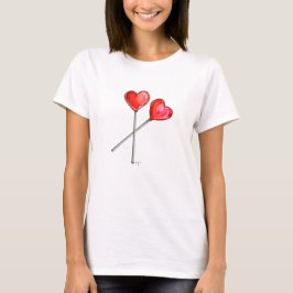Camiseta Balas de Coração