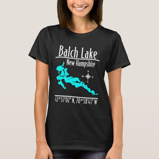 Camiseta Balch Lake New Hampshire (Frente)