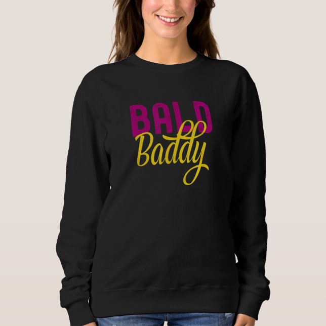 Camiseta Bald Baddy Shaved Head Woman (Frente)