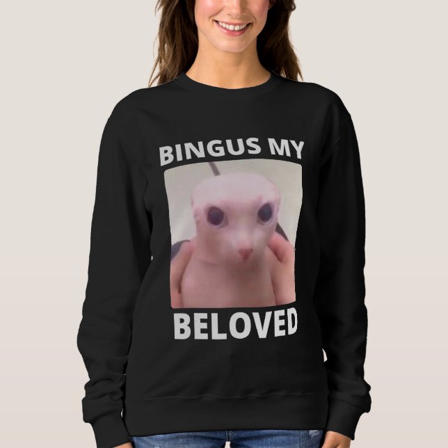 Camiseta Bald Bingus Meu Querido Gato De Esfinge Sem Cabelo (Frente)