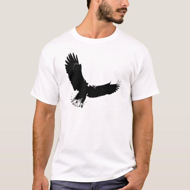 Camiseta Bald Eagle em Voo (Frente)