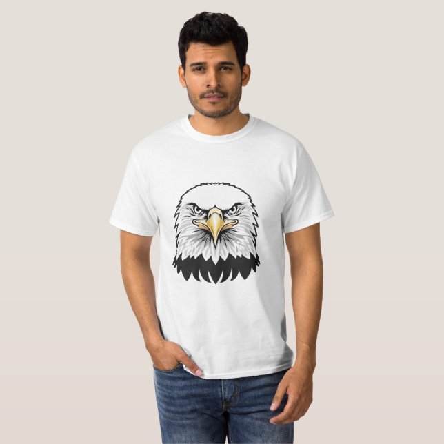 Camiseta Bald eagle head (Frente Completa)