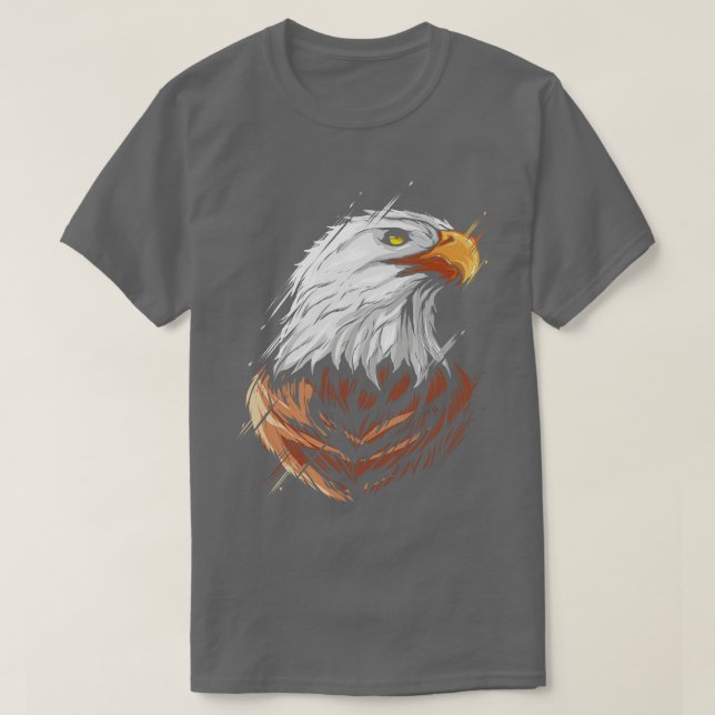 Camiseta Bald Eagle Head Of An American Bald Eagle (Frente do Design)