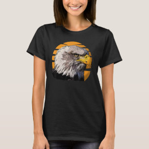 Camiseta Bald Eagle Imprint North American Patriotic Bird R